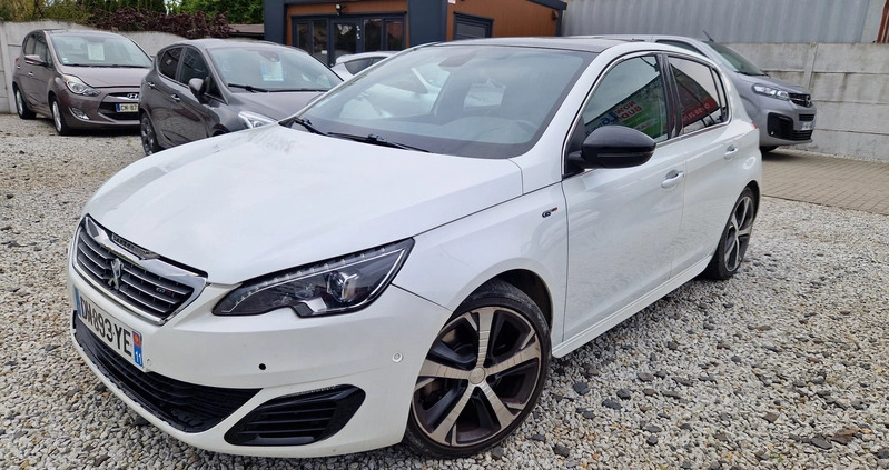 Peugeot 308 cena 39500 przebieg: 160000, rok produkcji 2015 z Sulechów małe 22